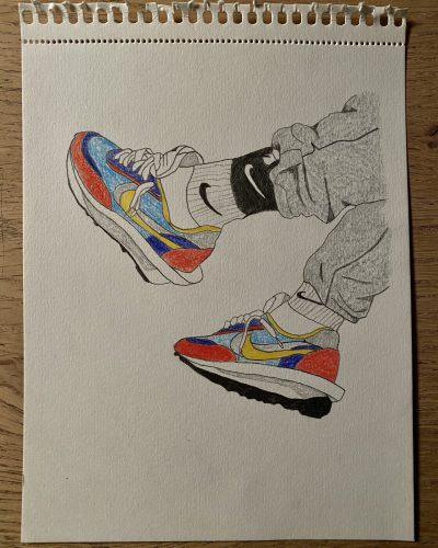 Nike LD Waffle x Sacai